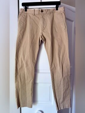 J.Crew Flex Slim Fit Chino Pants Men’s 32x30 Khaki Beige Stretch Casual